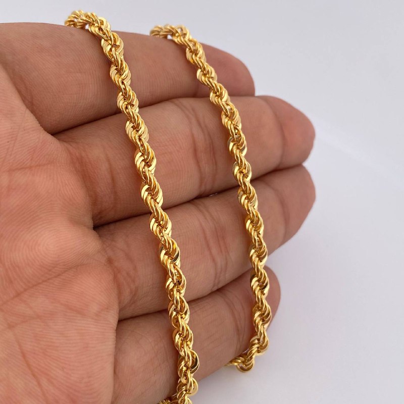 Cadena Lazo 10.3gr / 60cm / +3 Oro 18K &
