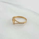 Anillo Corona 1.75 g / T5 3/4 Oro Amarillo 18K