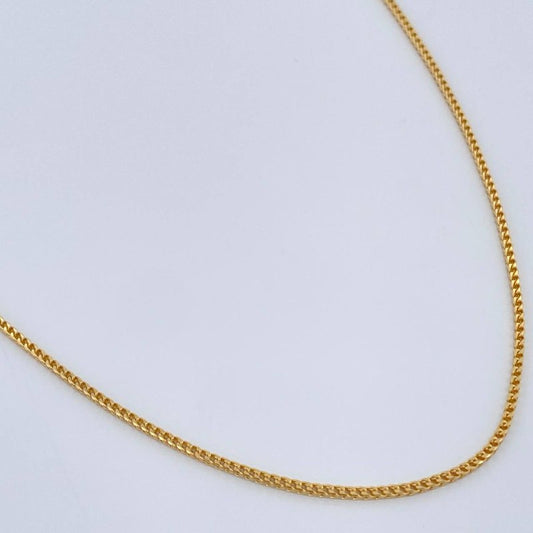Cadena Franco Especial 4gr / 60.4cm / Oro Amarillo +3 18K %