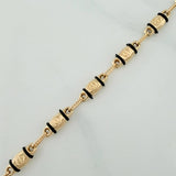 Pulso Rustico Tornillo 4.45 g / 20 cm / 4.1 mm Oro Amarillo 18K