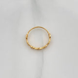 Anillo Churumbela 1.5 g / T6 3/4 Oro Amarillo 18K