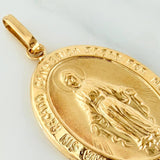Dije Virgen Milagrosa 3.15 g / 4.2 cm Oro Amarillo 18K