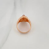 Anillo Virgen De Guadalupe 6.4 g / T7 1/2 Oro Rosa 18K