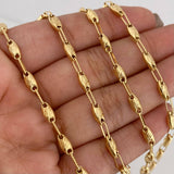 Cadena Rustica Paris 10.45 g / 60 cm / 3.5 mm Oro Amarillo 18K