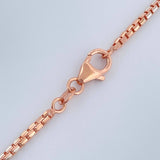 Cadena Veneciana 17.7gr / 60.5cm / Dos Oros Blanco Rosa +3 18K %