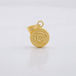 Dije Circulo Letra C 0.4g / 1.5cm Oro Amarillo 18K