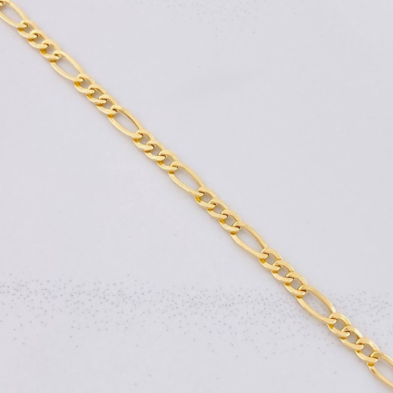 Pulso Fígaro 1.45g / 19cm / 3.55mm Oro Amarillo 18K