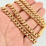 Cadena Cubana 13.65 g / 61.5 cm / 6.6 mm Oro Amarillo 18K