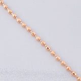 Cadena Militar 14.2g / 60cm / 2.9mm Oro Rosa 18K