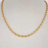 Cadena Marinera 4.9gr / 60cm / Oro Amarillo +3 18K &