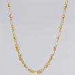 Cadena Rustica Burbuja 15.1 g / 63 cm / 4.5 mm Oro Amarillo 18K