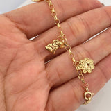 Pulso Charms 5.95 g / 17.3 cm / 3.21 mm Oro Amarillo 18K