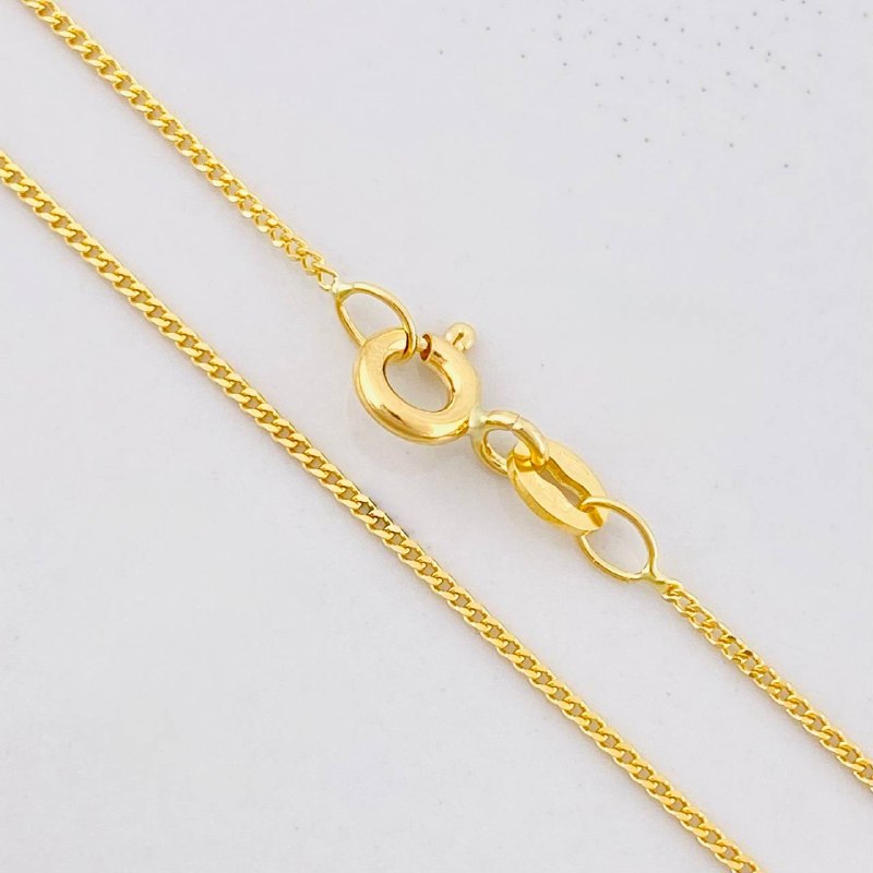 Cadena Mini Cabana 1.75g / 45cm / 0.94mm Oro Amarillo 18K