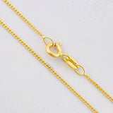 Cadena Mini Cabana 1.75g / 45cm / 0.94mm Oro Amarillo 18K