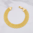 Pulso Chino 12.05g / 20.7cm / 11.8mm Oro Amarillo 18K