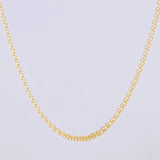Cadena China 2.8g / 45cm / 2.2mm Oro Amarillo 18K