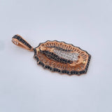 Dije Virgen de Guadalupe 5.7gr / 4.2cm / Tres Oros 18K $