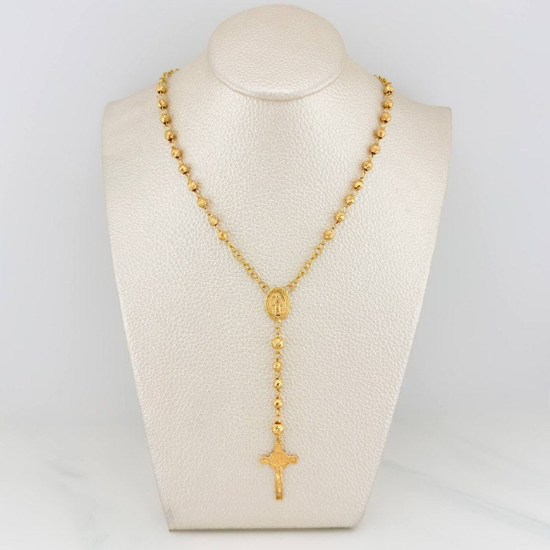 Rosario Milagrosa 12.35 g / 38.5 cm / 4 mm Oro Amarillo 18K