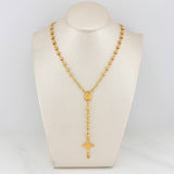Rosario Milagrosa 12.35 g / 38.5 cm / 4 mm Oro Amarillo 18K