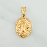 Dije Virgen De Guadalupe 1.9 g / 3.4 cm Oro Amarillo 18K
