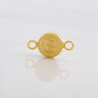 Herraje Circulo Letra B 0.45g / 1.5cm Oro Amarillo 18K