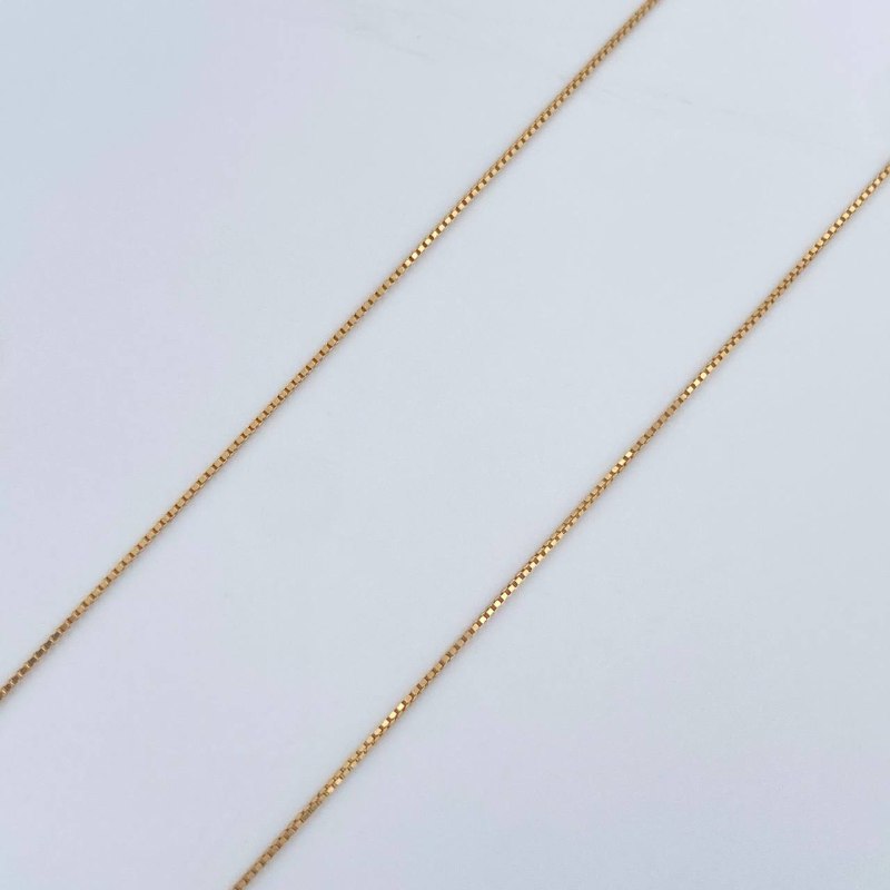 Set Cadena y Dije Veneciana + Silueta Corazon 1.5gr / Oro Amarillo 18K (Oferta) $