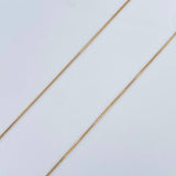 Set Cadena y Dije Veneciana + Silueta Corazon 1.5gr / Oro Amarillo 18K (Oferta) $