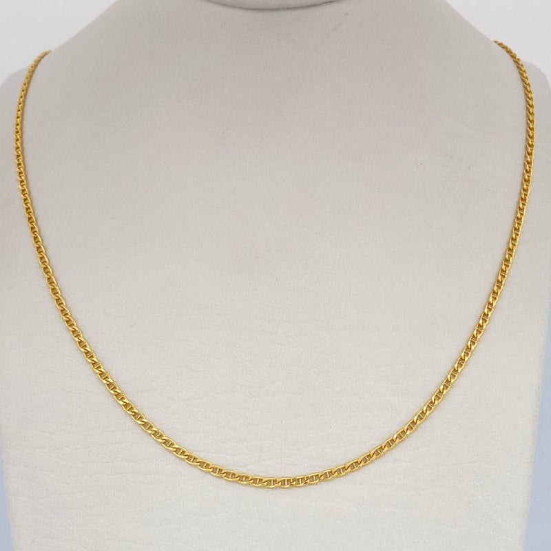 Cadena Escalera 2gr / 45.5cm / Oro Amarillo +3 18K $