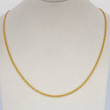 Cadena Escalera 2gr / 45.5cm / Oro Amarillo +3 18K $