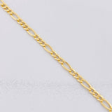 Pulso Fígaro 2.25g / 18.9cm / 4.5mm Oro Amarillo 18K