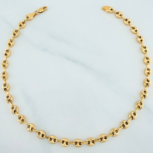 Tobillera Gc 4.8 g / 27 cm / 4.15 mm Oro Amarillo 18K