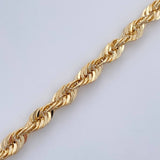 Pulso Lazo 2.7gr / 19.5cm / Oro Amarillo +3 14K Italy &