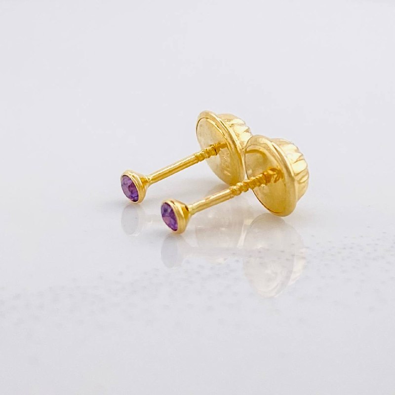 Topos Bisel 0.35g / 2.35mm Oro Amarillo 18K