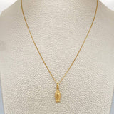 Set Cadena y Dije Veneciana + Virgen De Guadalupe 1.45gr / Oro Amarillo 18K (Oferta) $
