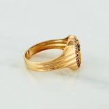 Anillo Virgen De Guadalupe 4.35 g / T7 1/2 Oro Amarillo 18K