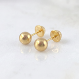 Topos Bola 0.7gr / 6mm Oro Amarillo 18K %