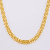 Cadena China 23.9g / 60cm / 6.25mm Oro Amarillo 18K