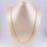 Cadena China 23.9g / 60cm / 6.25mm Oro Amarillo 18K