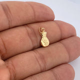 Dije Bolsa De Dinero 0.4gr / 1.8cm / Oro Amarillo 18K &