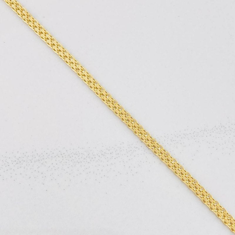 Pulso Chino 1.6g / 21cm / 2.8mm Oro Amarillo 18K