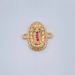 Herraje Virgen De Guadalupe 1.4gr / 1.5cm / Oro Amarillo 18K &