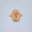 Herraje Virgen De Guadalupe 1.25gr / 1.5cm / Oro Amarillo 18K &
