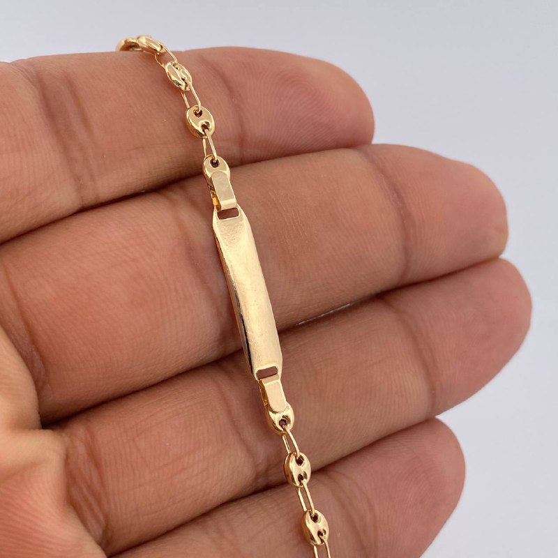 Pulso Bebé GC 1.85gr / 15cm / Oro Amarillo 18K &