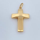 Dije Cruz  1.9gr / 4cm / Oro Amarillo 18K &