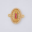 Herraje Virgen de Guadalupe 1.9g / 1.8cm Oro Amarillo 18K