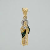 Dije San Judas Tadeo 2.75 g / 3.5 cm Tres Oros 18K