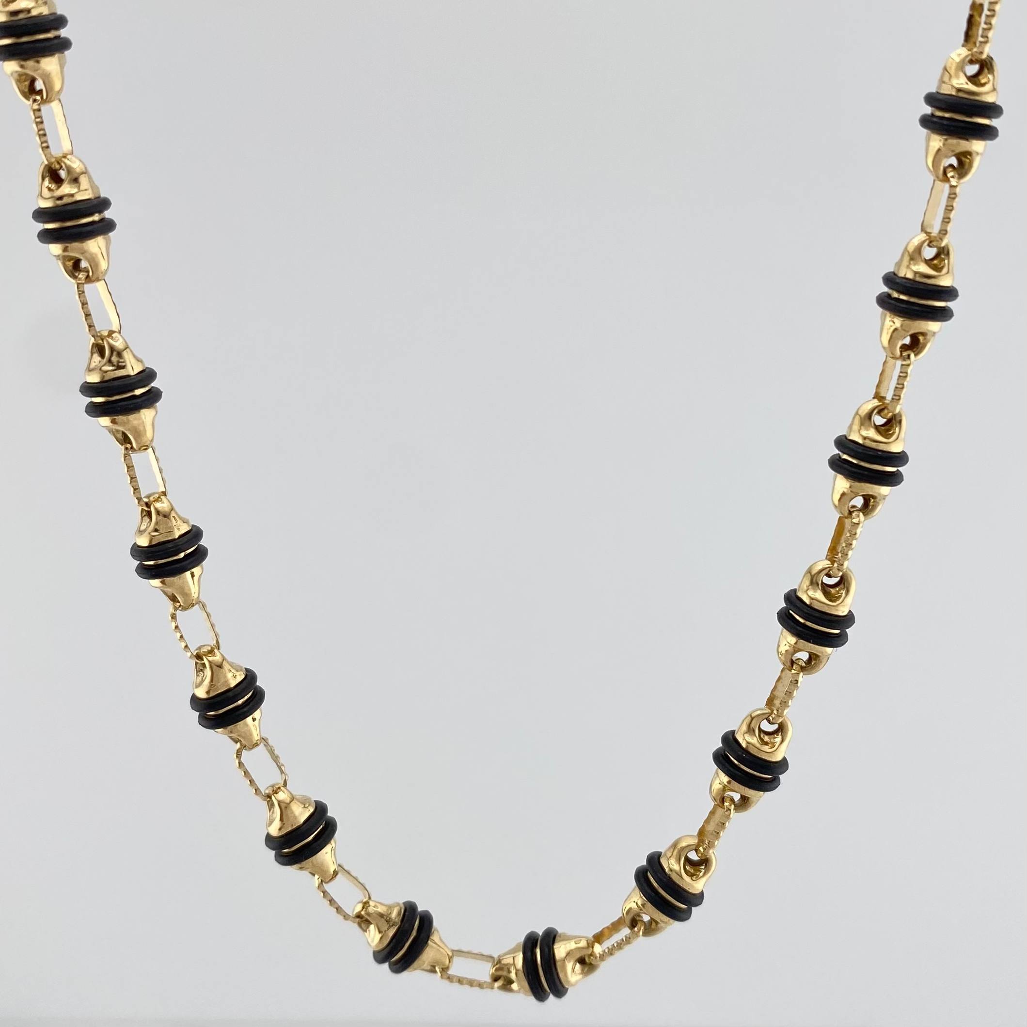 Cadena Rustica Barril 15.5 g / 62 cm / 4.2 mm Oro Amarillo 18K