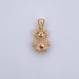 Dije Oso 3.25gr / 2.5cm / Oro 18K &