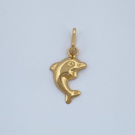 Dije Delfin 0.45gr / 2cm / Oro Amarillo 18K &