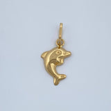 Dije Delfin 0.45gr / 2cm / Oro Amarillo 18K &